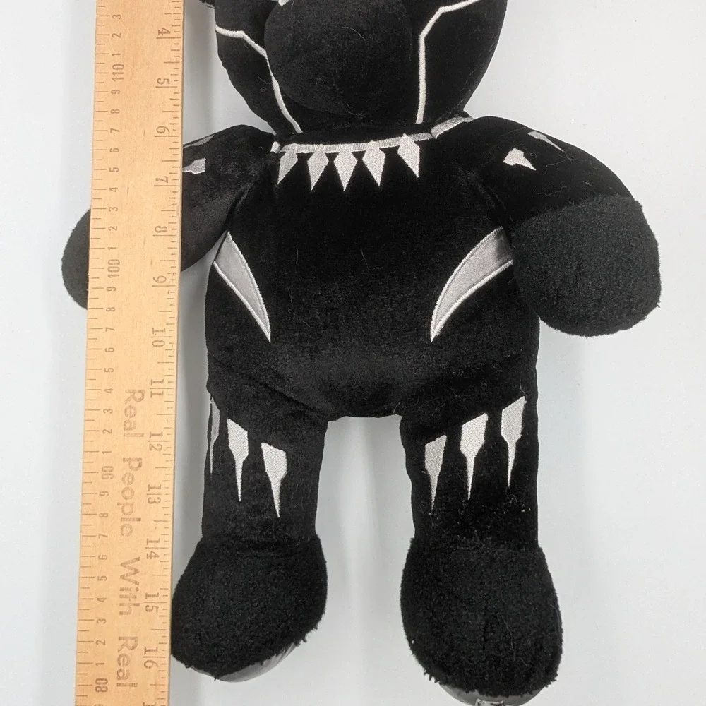 Build a Bear Marvel Black Panther Teddy Bear Plush Stuffed Animal‎ Toy - Picture 2 of 7